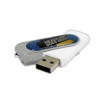 Miniature 4 pour Cle USB Pivotante Doming