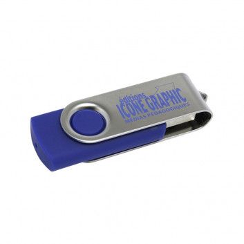 Miniature 1 pour Cle USB Pivotante Couleur