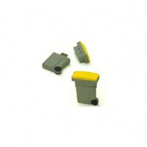 Visuel Cle USB Poubelle Verte
