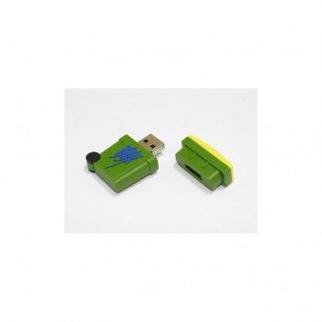 Miniature 3 pour Cle USB Poubelle Verte