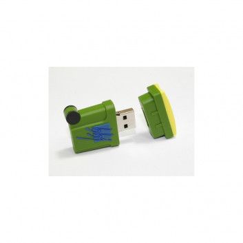 Miniature 6 pour Cle USB Poubelle Verte