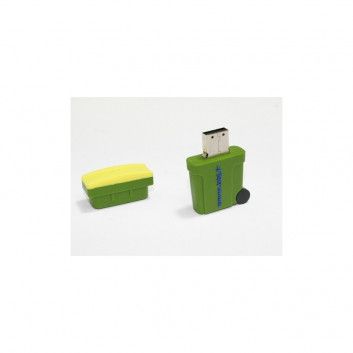Miniature 10 pour Cle USB Poubelle Verte