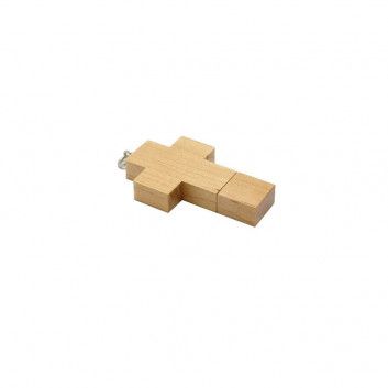 Miniature 3 pour Cle USB Bois Croix