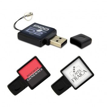 Miniature 4 pour Cle USB Suprême carrée