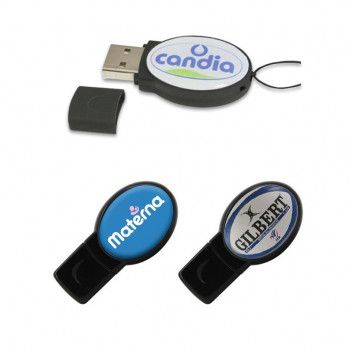 Miniature 4 pour Cle USB Suprême Ovale