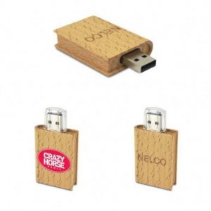 Visuel Cle USB Bois Livre
