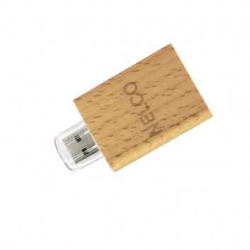 Miniature 2 pour Cle USB Bois Livre