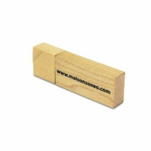 Visuel Cle USB Bois Massif