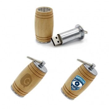 Miniature 3 pour Cle USB Tonneau de Vin