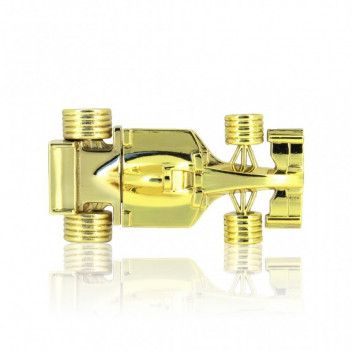 Miniature 1 pour Cle USB Voiture Formule 1 Or