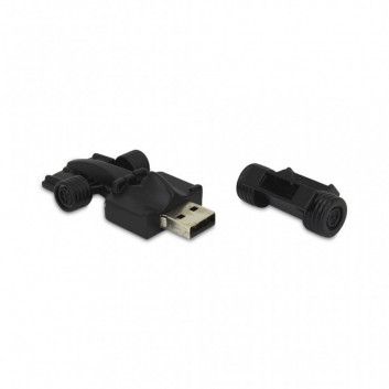 Miniature 8 pour Cle USB Voiture Formule1 Noire Mat
