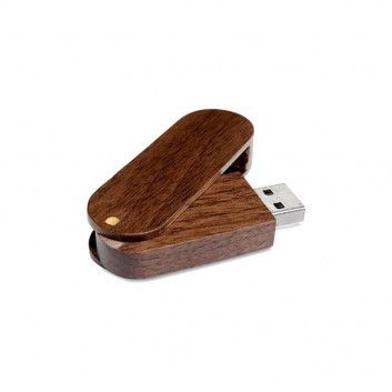 Miniature 8 pour Cle USB Bois Pivotante