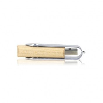 Miniature 4 pour Cle USB Bois Pivotante Eco
