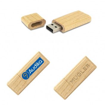 Miniature 2 pour Cle USB Bois Supérieur