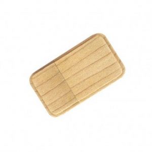 Visuel Cle USB Bois Superieure Carre