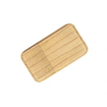 Miniature 1 pour Cle USB Bois Superieure Carre