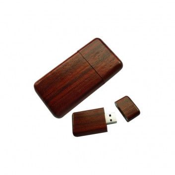 Miniature 4 pour Cle USB Bois Superieure Carre