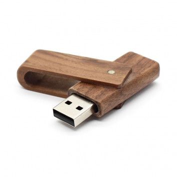 CLé USB publicitaire TWISTER BOIS 1Go