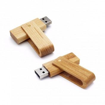 CLé USB publicitaire TWISTER BOIS 1Go