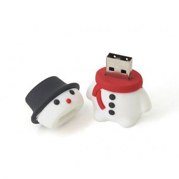 Miniature 3 pour Cle USB Bonhomme de neige