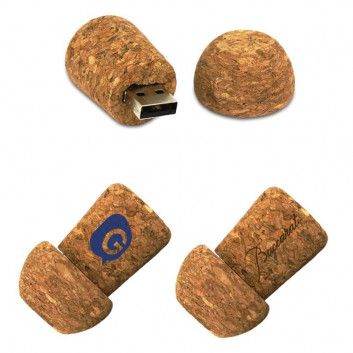 Miniature 2 pour Cle USB Bouchon Champagne