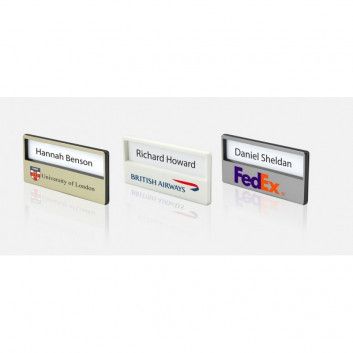 Miniature 2 pour Badges Nominatifs Magnétique