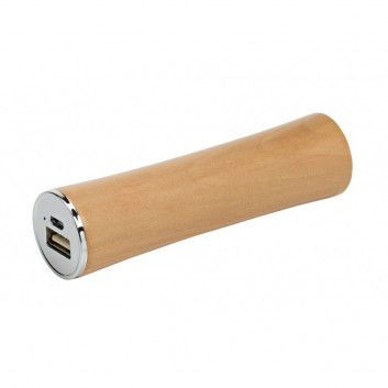 Miniature 5 pour Batterie Power Bank Bois Cylindrique