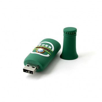 Miniature 3 pour Cle USB Bouteille Bière Pvc Souple