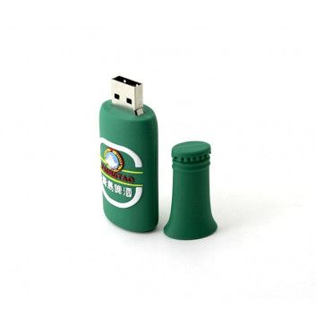 Miniature 4 pour Cle USB Bouteille Bière Pvc Souple