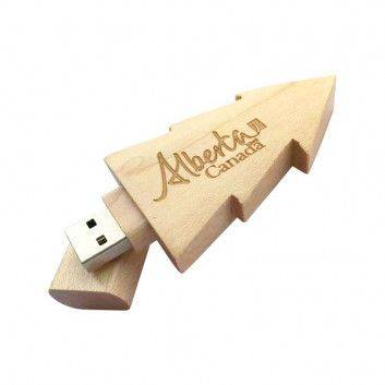 Miniature 1 pour Clé USB Sur Mesure Bois