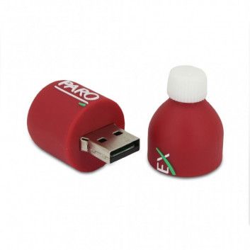 Miniature 9 pour Cle USB Bouteille Pvc