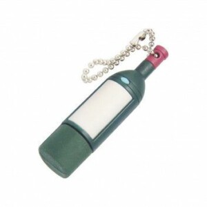 Visuel Cle USB bouteille vin rouge
