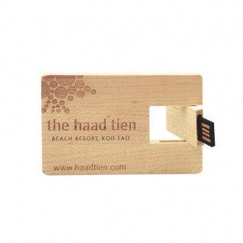 Miniature 7 pour Carte Visite USB Bois