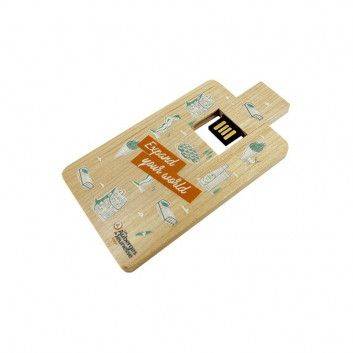 Miniature 9 pour Carte Visite USB Bois
