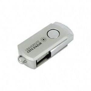 Visuel Cle USB Pivotante Metal
