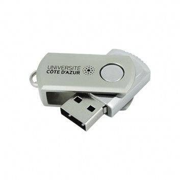 Miniature 2 pour Cle USB Pivotante Metal