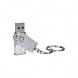Visuel Cle USB Pivotante Cristal