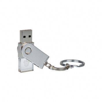 Miniature 1 pour Cle USB Pivotante Cristal