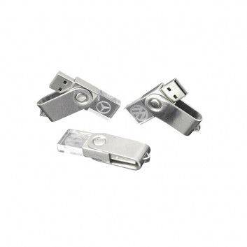 Miniature 2 pour Cle USB Pivotante Cristal