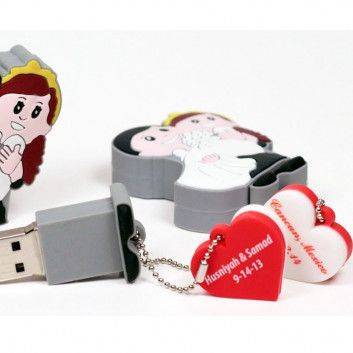 Miniature 5 pour Clé USB Faire part de Mariage