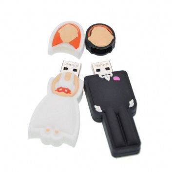 Miniature 7 pour Clé USB Faire part de Mariage
