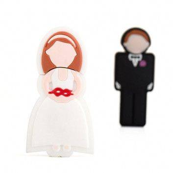 Miniature 12 pour Clé USB Faire part de Mariage