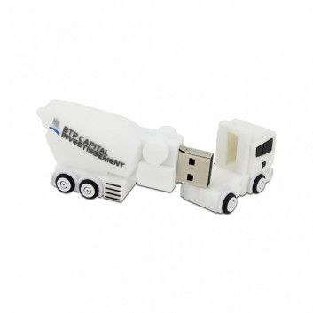 Miniature 14 pour Cle USB Camion Toupie