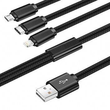 Miniature 5 pour Câble USB Nylon 3 en 1
