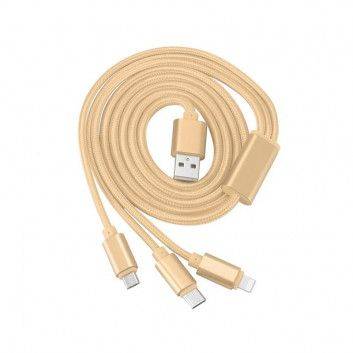 Miniature 8 pour Câble USB Nylon 3 en 1