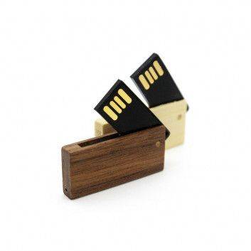 Miniature 3 pour Clé USB Bois Pivotante Mini Slim