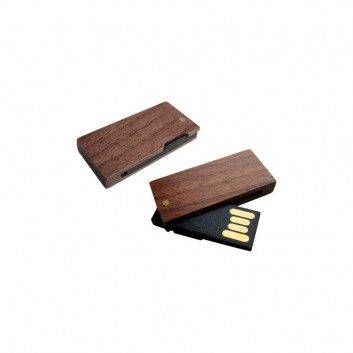 Miniature 5 pour Clé USB Bois Pivotante Mini Slim