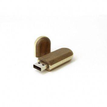 Miniature 4 pour Clé USB Bois Bicolore