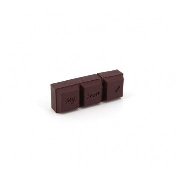 Miniature 2 pour Cle USB Carreau Chocolat
