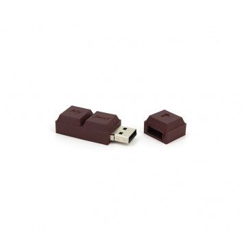 Miniature 4 pour Cle USB Carreau Chocolat